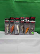 6 Rapala Shad Rap Deep Runner SR-5 SR 7 Shad Roach Crawdad Pla Sew Crankbait 