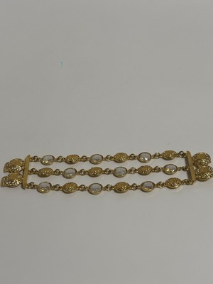 Vtg Gianni Versace Gold Medusa Bracelet