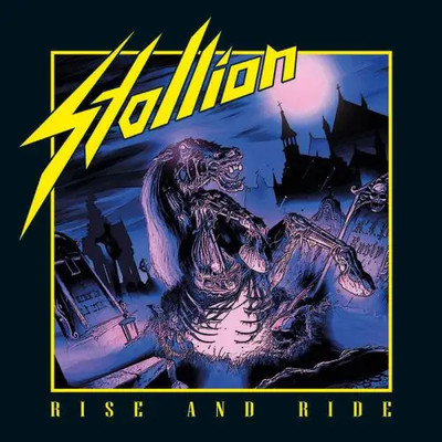 LP Stallion Rise And Ride YELLOW VINYL, GATEFOLD, POSTER NEAR MINT High Roll