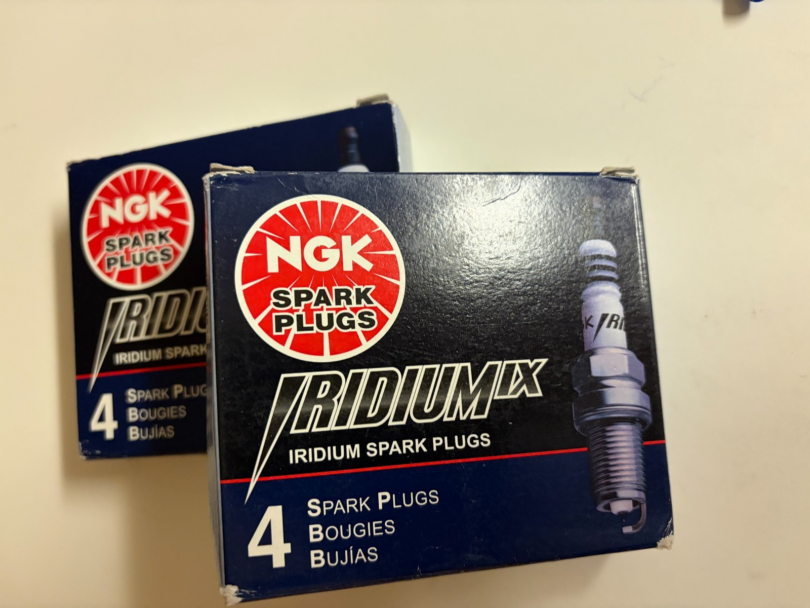 Two 4 PACKS NGK Iridium IX Spark Plugs BKR7EIX 2667 OE UPGRADE Colder