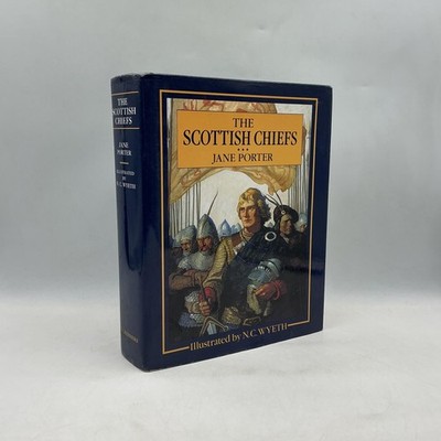 The Scottish Chiefs Jane Porter 1991 Blue HC Charles Scribner's Sons 1st print