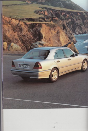 1998 MERCEDES BENZ C-CLASS Prestige 48p Brochure C200 C230 Kompressor C240 C280 - Picture 3 of 5