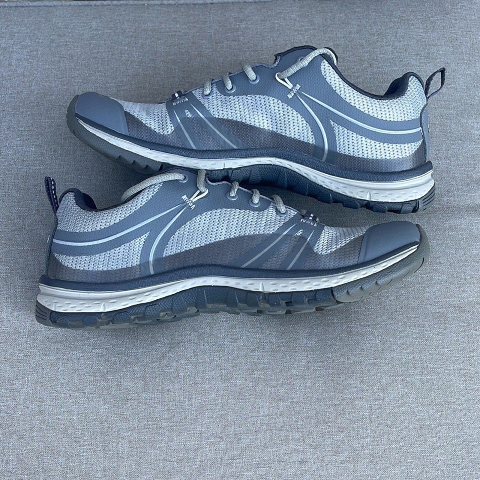 Keen scarpe sneakers basse da trekking grigio bluastro taglia 8