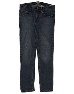 Timberland Herren Slim Jeans W32 L32 Blau Baumwolle ZS09
