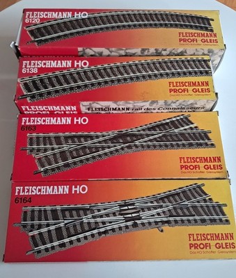 Fleischmann Profi Gleis H0 : Je 1x  6120, 6138 , 6163 und 6164 in der OVP 