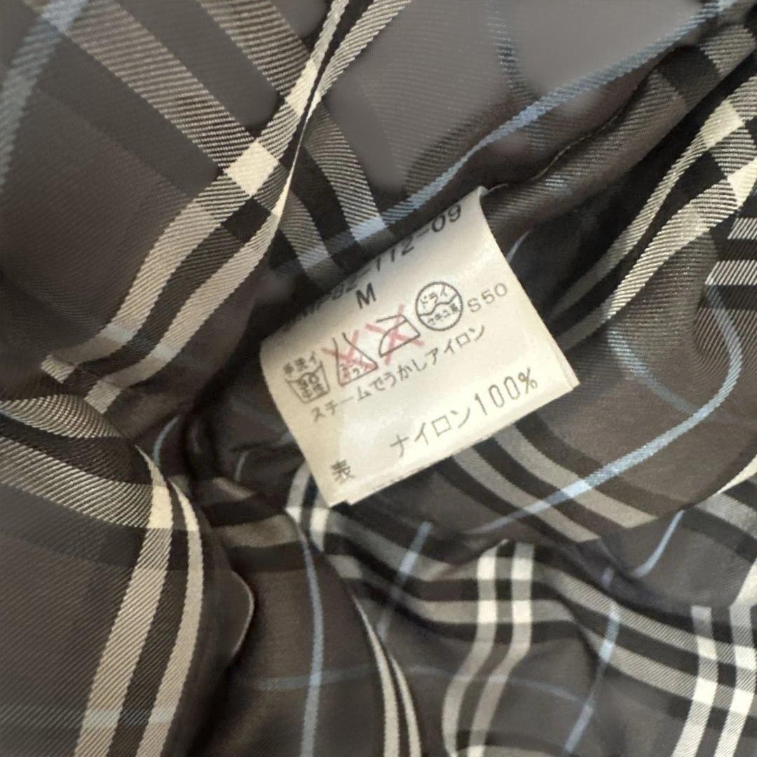 BURBERRY BLACK LABEL Down Jacket Black Size M From Japan thumbnail 11