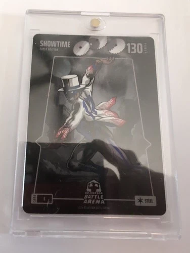 Bo Jackson Battle Arena Showtime 3 First Edition Steel Card 2024 Standard
