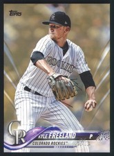 2018 Topps #586 Kyle Freeland /2018 Gold Colorado Rockies
