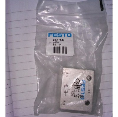 one new Festo Module logic component ZK-1/8-B 6680 Fast Delivery