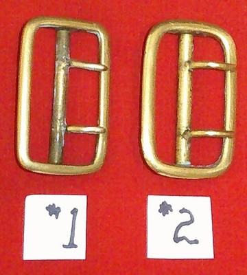 Sam Browne solid brass buckles - BUY ONE OR BOTH