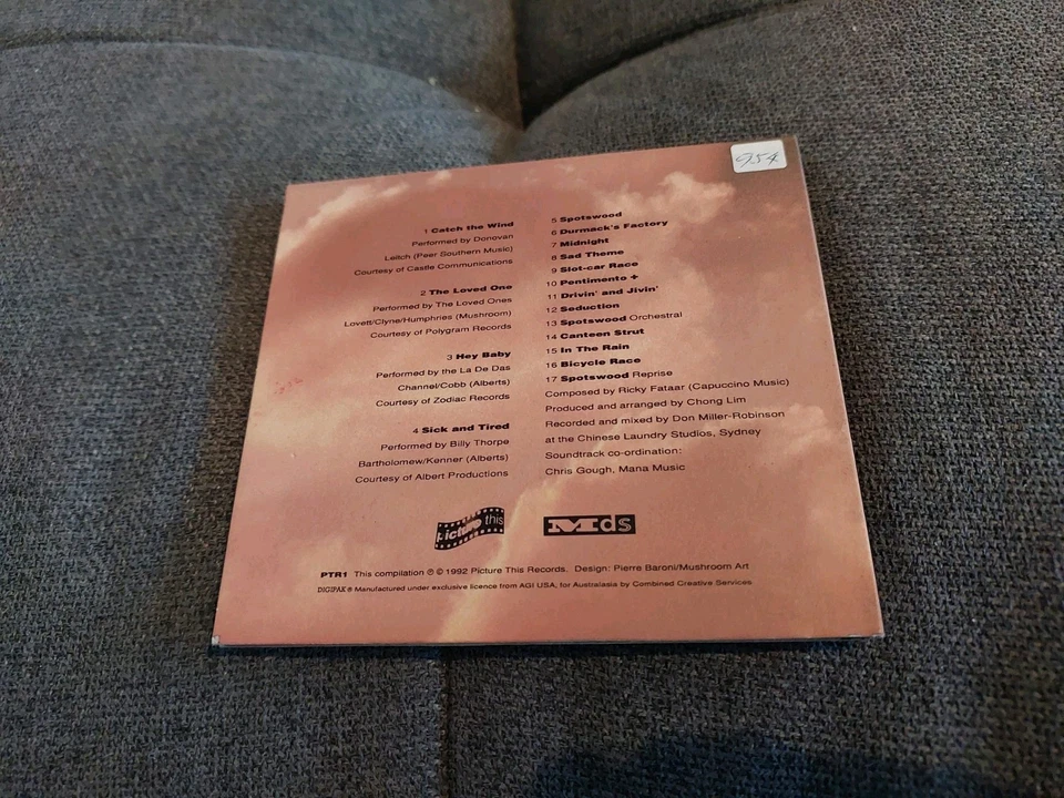 Spotswood Anthony Hopkins Motion Picture Soundtrack Digipak CD VGC - Image 2 of 3