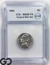 1964 Jefferson Nickel ICG MS 66 FS