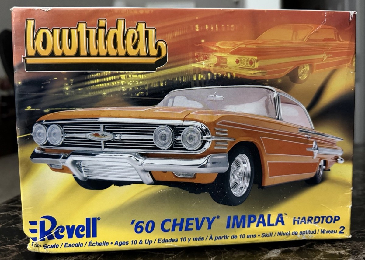 自動車 1/25 revell 1960 impala hardtop lowrider 1960 Chevy Impala Hardtop Lowrider '60 Revell-Monogram 1:25 New In