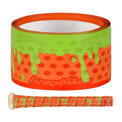 Lizard Skins DSP Ultra Outburst Bat Grip Tape: 0.5 mm thick (Orange Slime)