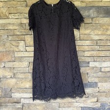 Gap Women’s Lace Short Sleeve Dress Black Sz 4 Little Black Dress Girls Night