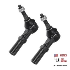 2pcs Front Outer Tie Rod Ends Kit Suspension Steering Tie Rod End for Dodge