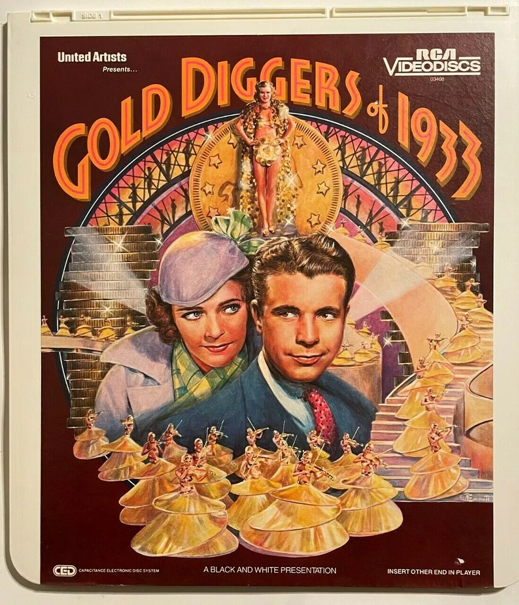 Gold Diggers of 1933, Warren William And Joan Blondell CED RCA