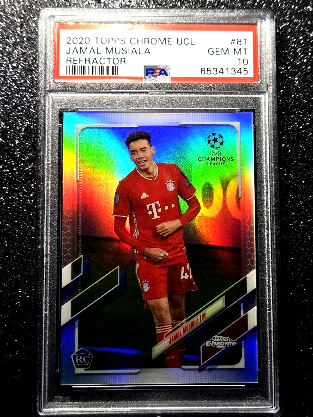 2024 Topps ふるふ Chrome Jamal Musiala Auto /50
