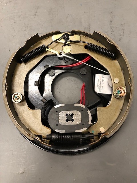Trailer Auto Reverse Brake Assembly Trailer Brakes Lippert Forward Self-Adjusting Brake Assembly For Right ...