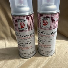 2 Pk Design Master Colortool Spray Floral NOT FOR FRSH FLOWERS Surface Sealer