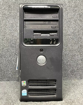 Dell Desktop PC DV051 Intel Pentium 4 2.80 GHz Home Office Black Computer
