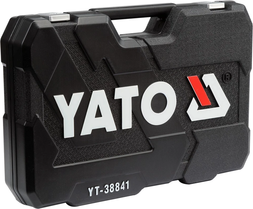 YATO Cofre Herramientas Set 216tlg de Trinquete Llave de Vaso 1/4" 1/2" 3/8" - Imagen 3 de 4