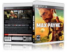 Max Payne 3 - Replacement PS3 Cover and Case. NO GAME