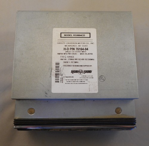 Harley Davidson (Radio Sound) 76164-04 AM/FM/CD Stereo - Picture 3 of 10