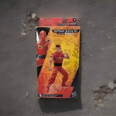 #ad #ad Power Rangers X Cobra Kai Lightning Morphed Miguel Diaz Red Eagle Ranger Figure $9.99