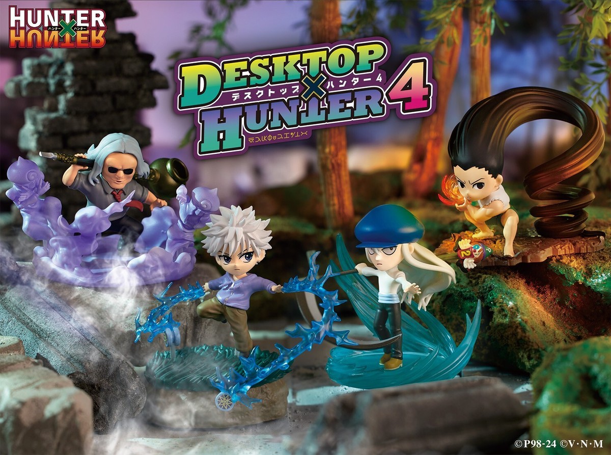 RE-MENT Hunter x Hunter DesQ Desktop HUNTER 4 Mini Figure