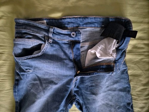 Jeans blu uomo Zara - UK 32 (EUR 42) - Foto 4 di 8