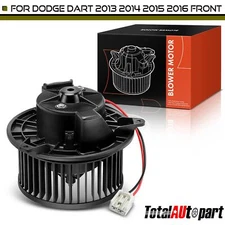 HVAC Blower Motor with Fan Cage for Dodge Dart 2013 2014 2015 2016 Sedan Front