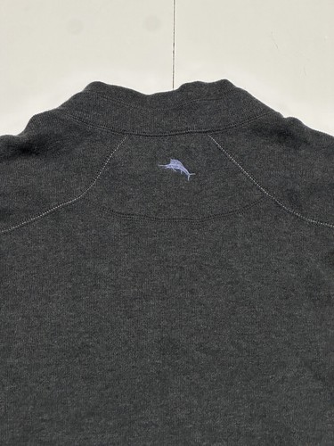 Tommy Bahama Tobago Bay Half Zip Men Sweatshirt. SZ Large - Picture 6 of 8