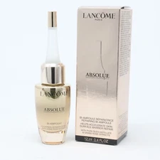 Lancome Absolue Repairing Bi-Ampoule  0.4oz/12ml New With Box