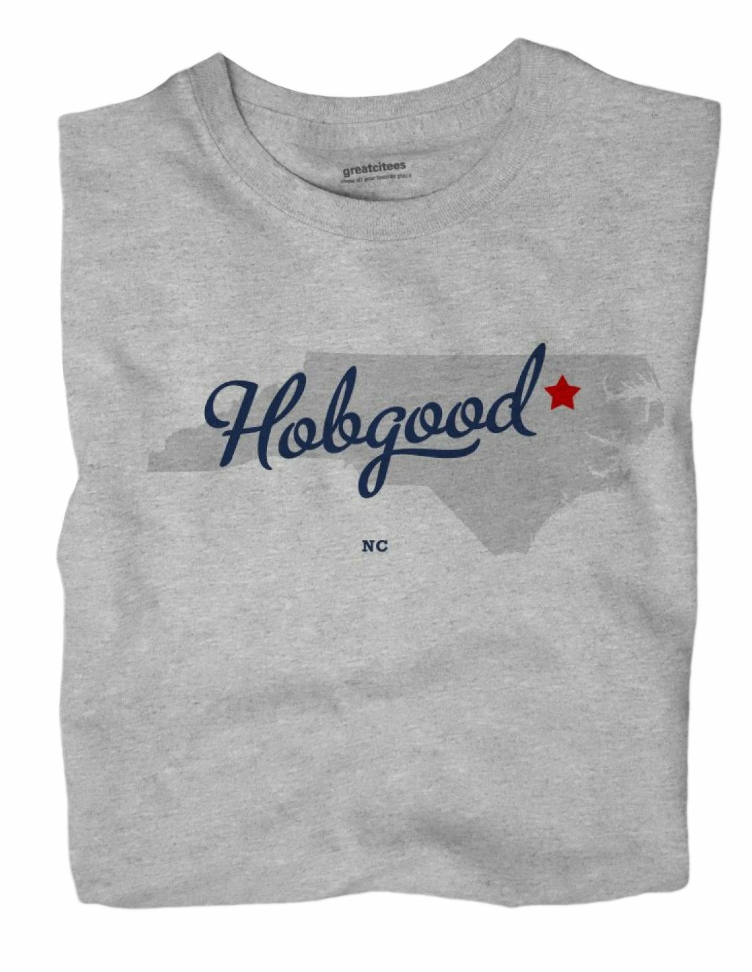 Hobgood North Carolina NC TShirt MAP eBay