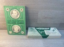 Intage Pool RULE AND RECORD BOOK FOR ALL POCKET CAROM BILLIARD GAMES BOOK 1968
