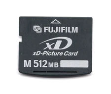 Fujifilm xD Picture Card M 512MB Camera Memory Card (Fits Olympus)
