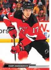 Yegor Sharangovich #112 2022-23 Upper Deck New Jersey Devils Near Mint or Better