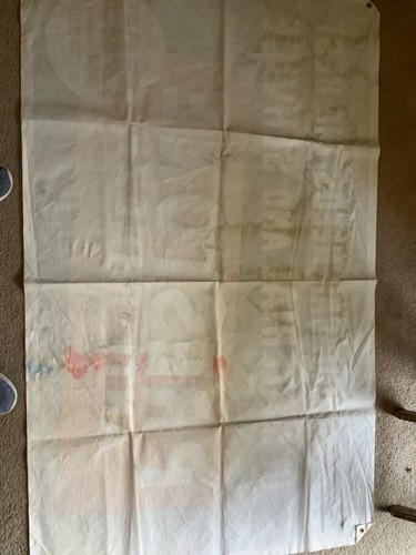 Vintage Original Prestone Anti-Freeze Canvas Banner 1930's-1940's - Picture 8 of 9
