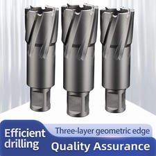 Carbide Annular Cutter Drill Bit 3/4" Weldon Shank 35mm Depth with Pilot Pin