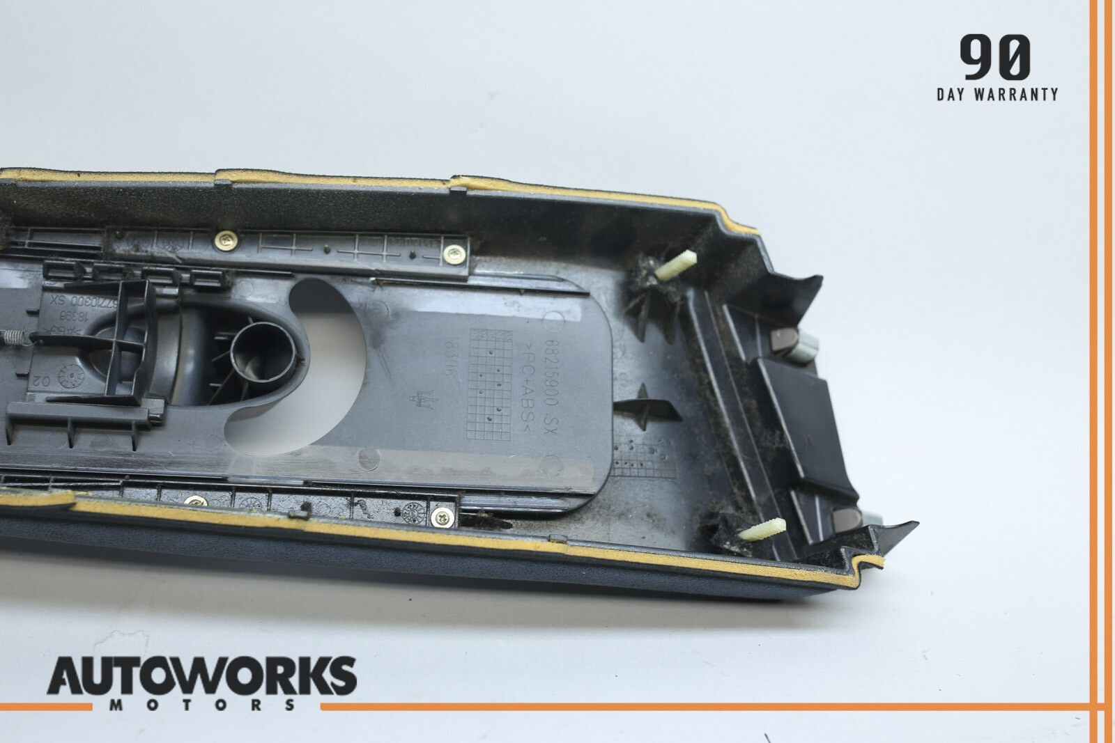 03-12 Maserati Quattroporte M139 Left Driver Side B Pillar Cover Trim OEM