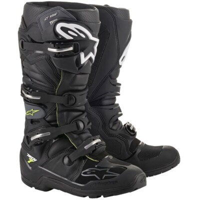 Alpinestars Motocross Stiefel Tech 7 Enduro Drystar schwarz grau MX Offroad ADV