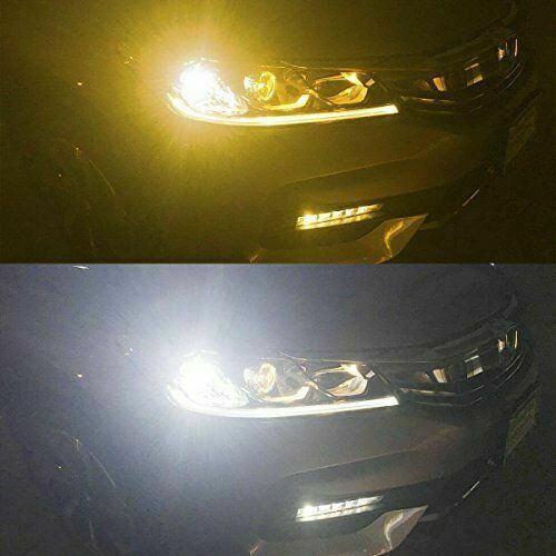 2x 1157 Switchback LED Turn Signal Bulbs – White/Amber – Fits Honda Accord 1998-2015 & More – Kaizenmotorsport