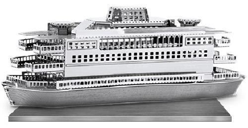 Fascinations Metal Earth COMMUTER FERRY BOAT 3D Laser Cut Steel Puzzle Model Kit Fascinations Metal Earth COMMUTER FERRY BOAT 3D Laser Cut Steel Puzzle Model Kit