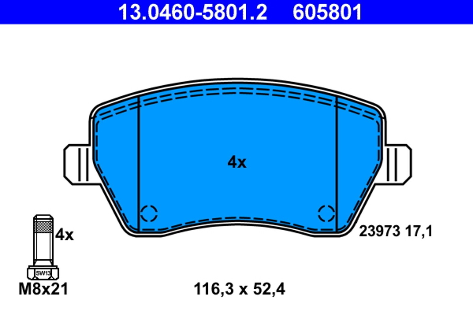 Plaquettes de frein Nissan Micra 1.0 à 1.6 pour modèles 2003-2010
