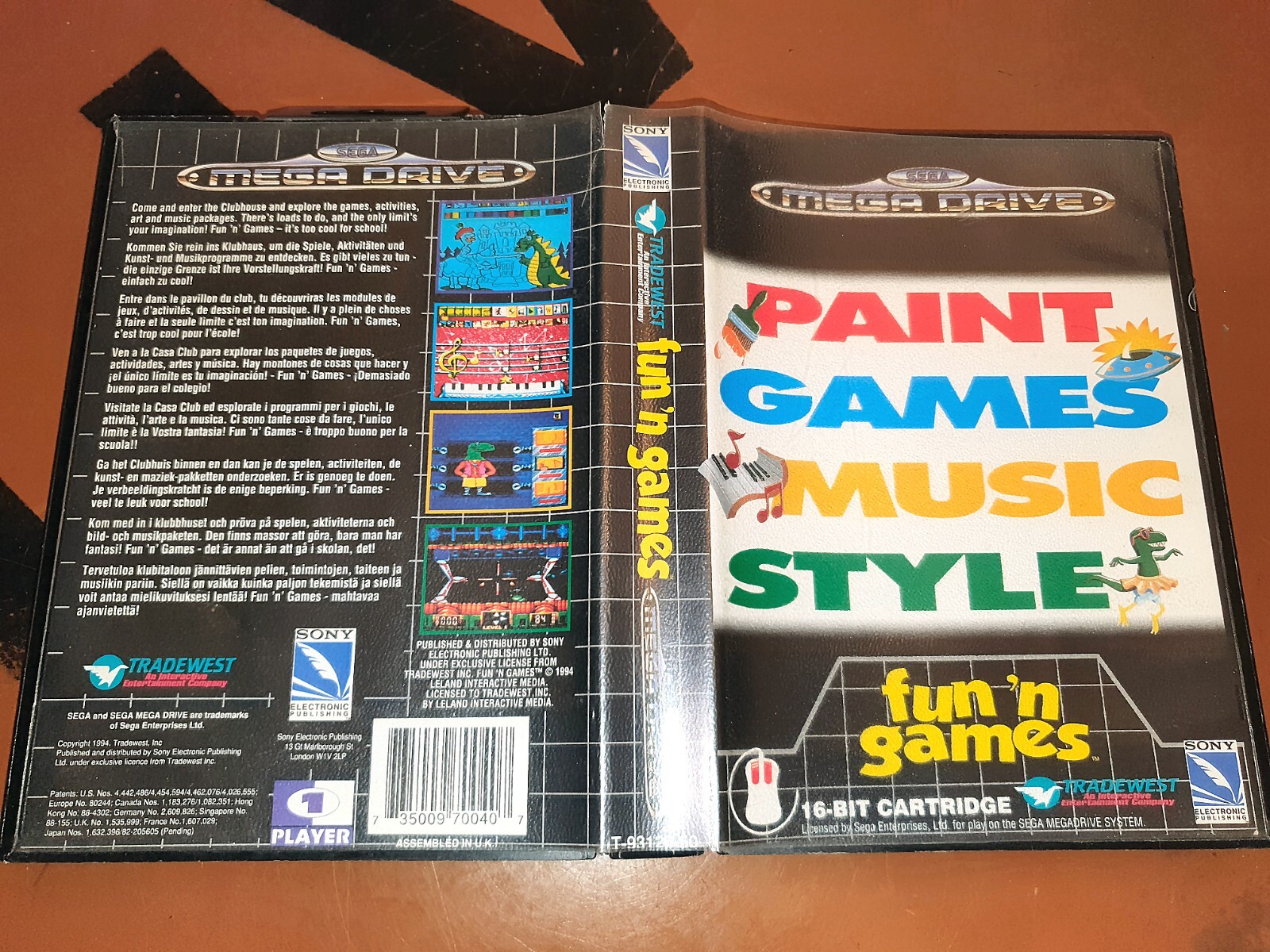 ## SEGA Mega Drive - Fun 'n Games ##