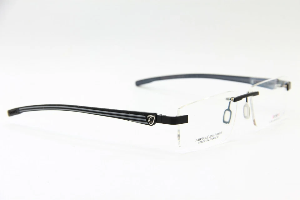 NOVO ÓCULOS ESPORTIVO CHARRIOL SP 23028B C6 PRETO CINZA AUTÊNTICO SP23028B 55-17  - Imagem 3 de 3