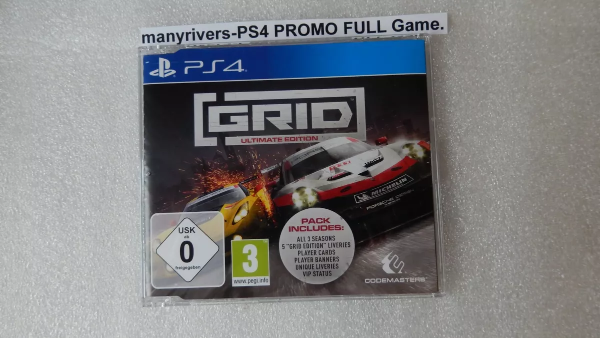 GRID Autosport for Sony PS3 / PlayStation 3 “PROMO COLLECTORS