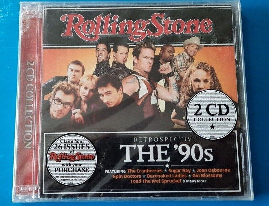 Rolling Stone Retrospective: The 90's / The Cure, INXS, etc (2CD, Jan-2013) NEW