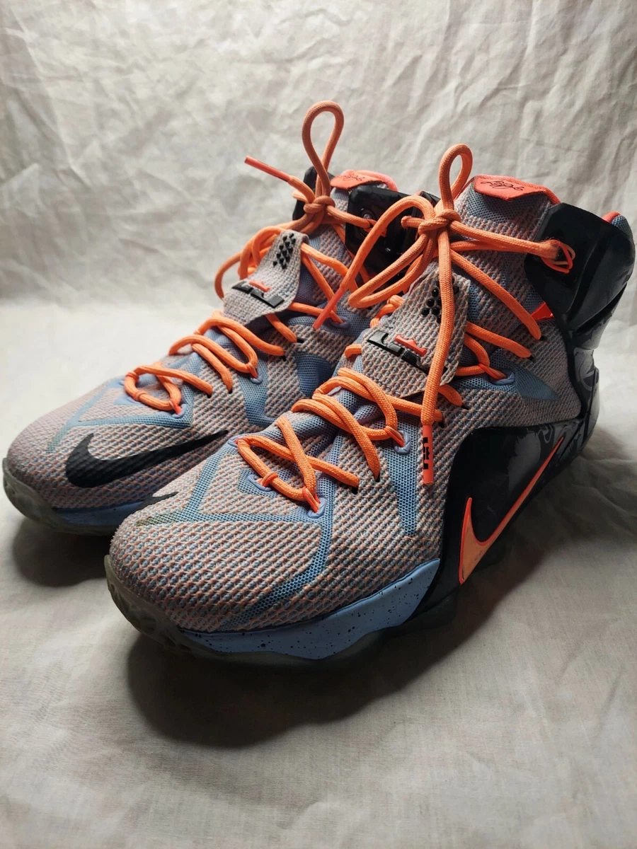 Nike 2014 Lebron James XII Easter Aluminium Sunset Glow 684593 488 162